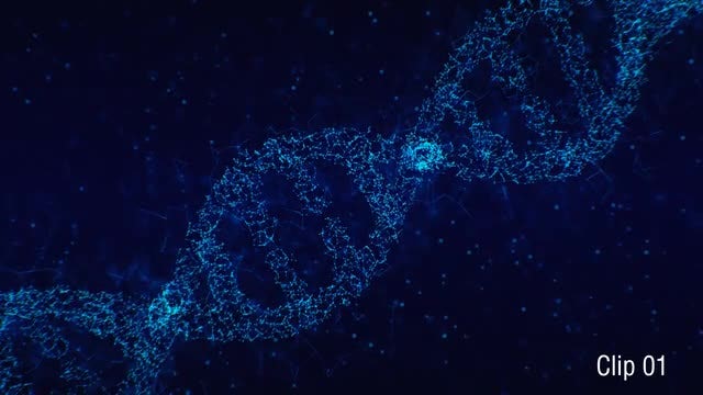 Plexus DNA 01: Stock Motion Graphics