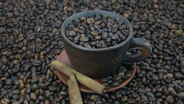 Cinnamon And Coffee: Stock Video