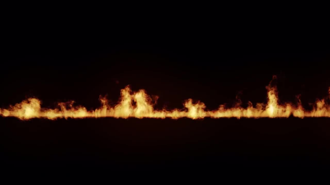 Row Of Flames Stock Motion Graphics Motion Array