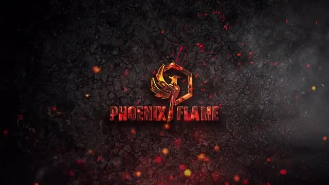 Fire Particle Logo: After Effects Templates