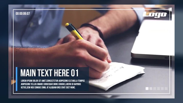 Corporate Slideshow: After Effects Templates