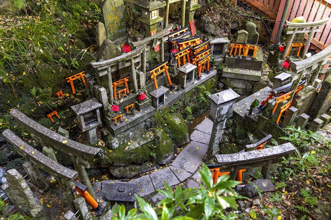 Miniature Torii Gates Fushimi Inari - Stock Photos | Motion Array