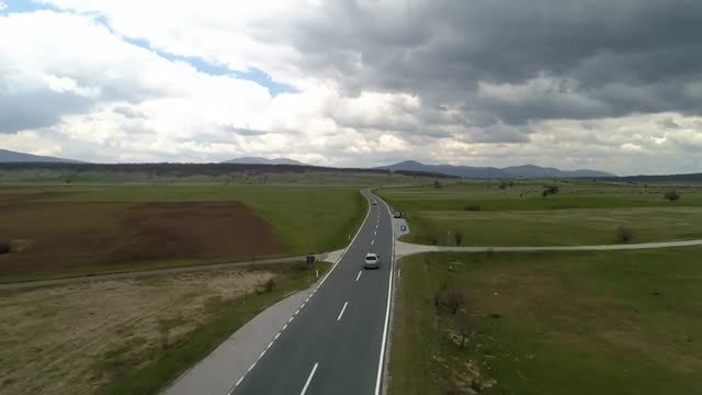 Vehicle On Highway: Stock Video