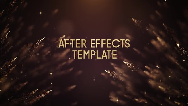 Particles Luxury Titles Freebies template preview
