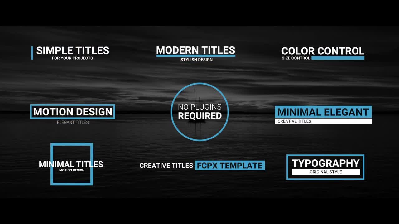 free final cut pro title templates