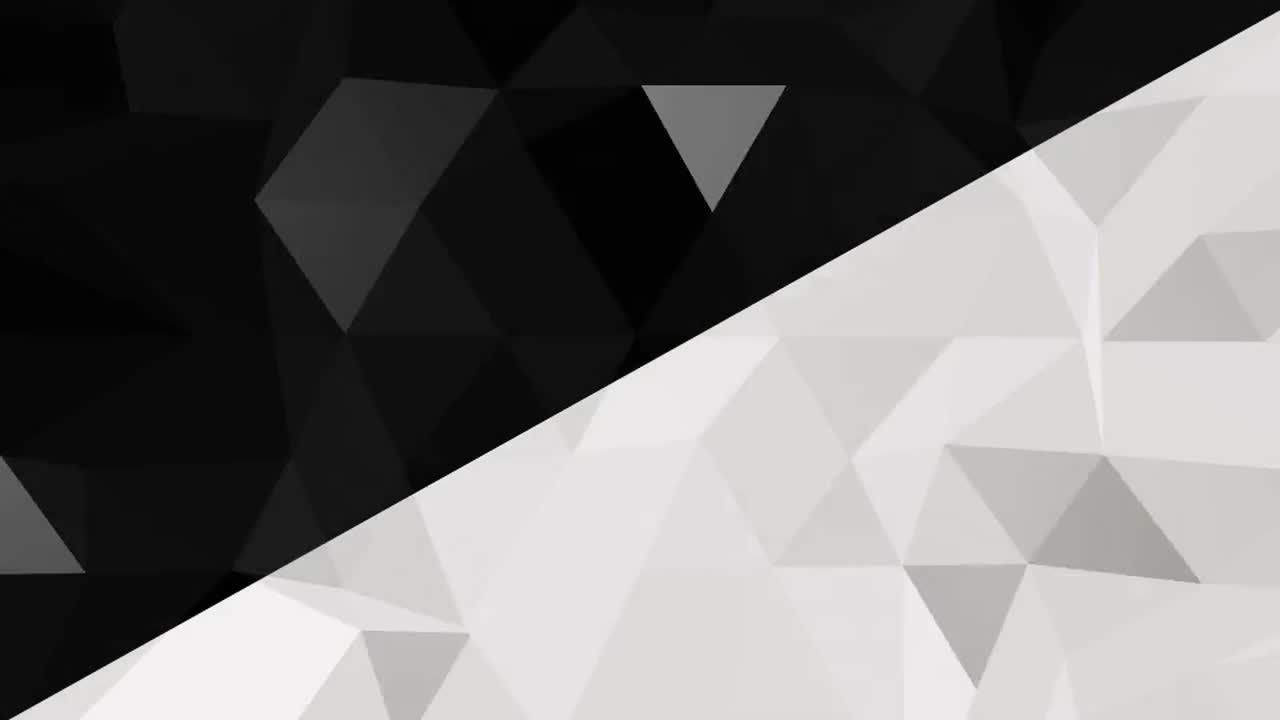 Black & White Triangles 4K - Stock Motion Graphics | Motion Array