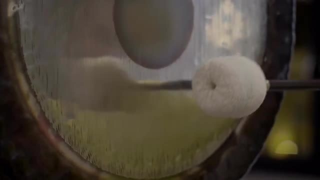 Blows To The Gong: Stock Video
