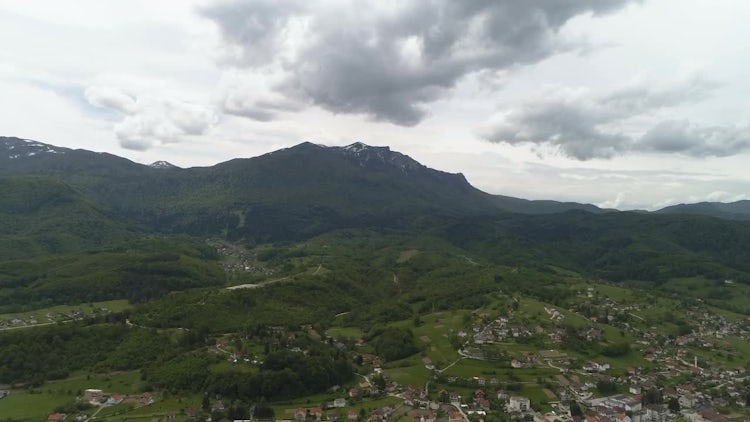 Mountain Panorama: Stock Video