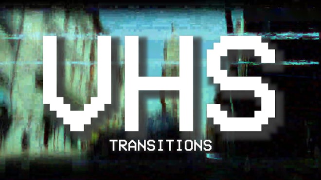 VHS Transitions Freebies template preview