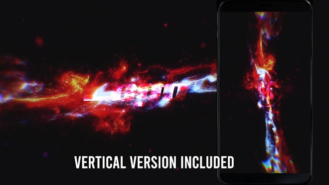 Color Explosion Logo Reveal Freebies template preview