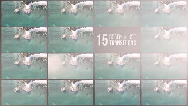 Light & Scratches Transitions: Premiere Pro Templates