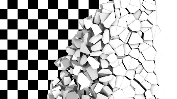 Wall Destruction Transitions Pack: Stock Motion Graphics