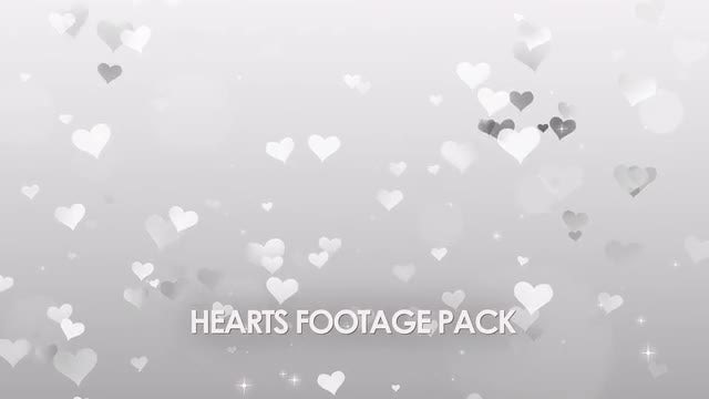 Hearts Background Pack: Stock Motion Graphics
