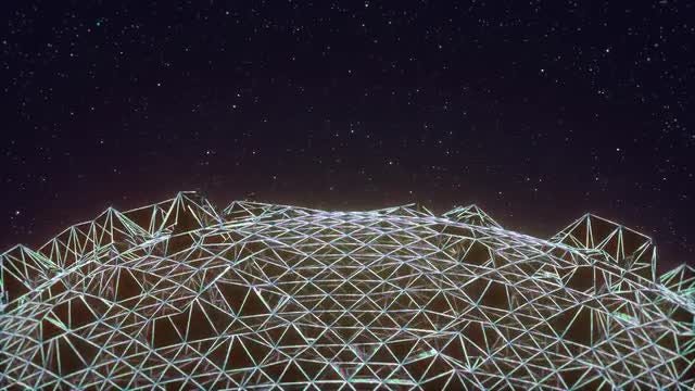 Retro Planet Loop: Stock Motion Graphics