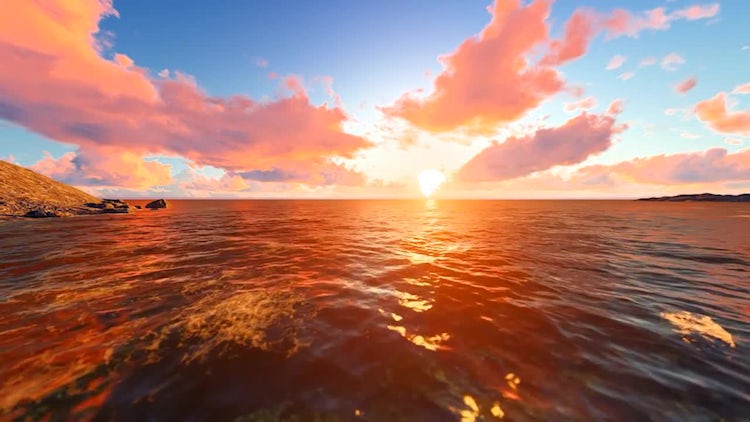 Sunset In 30 Seconds: Stock Motion Graphics
