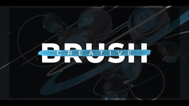 Smooth Brush Titles V3 Freebies template preview