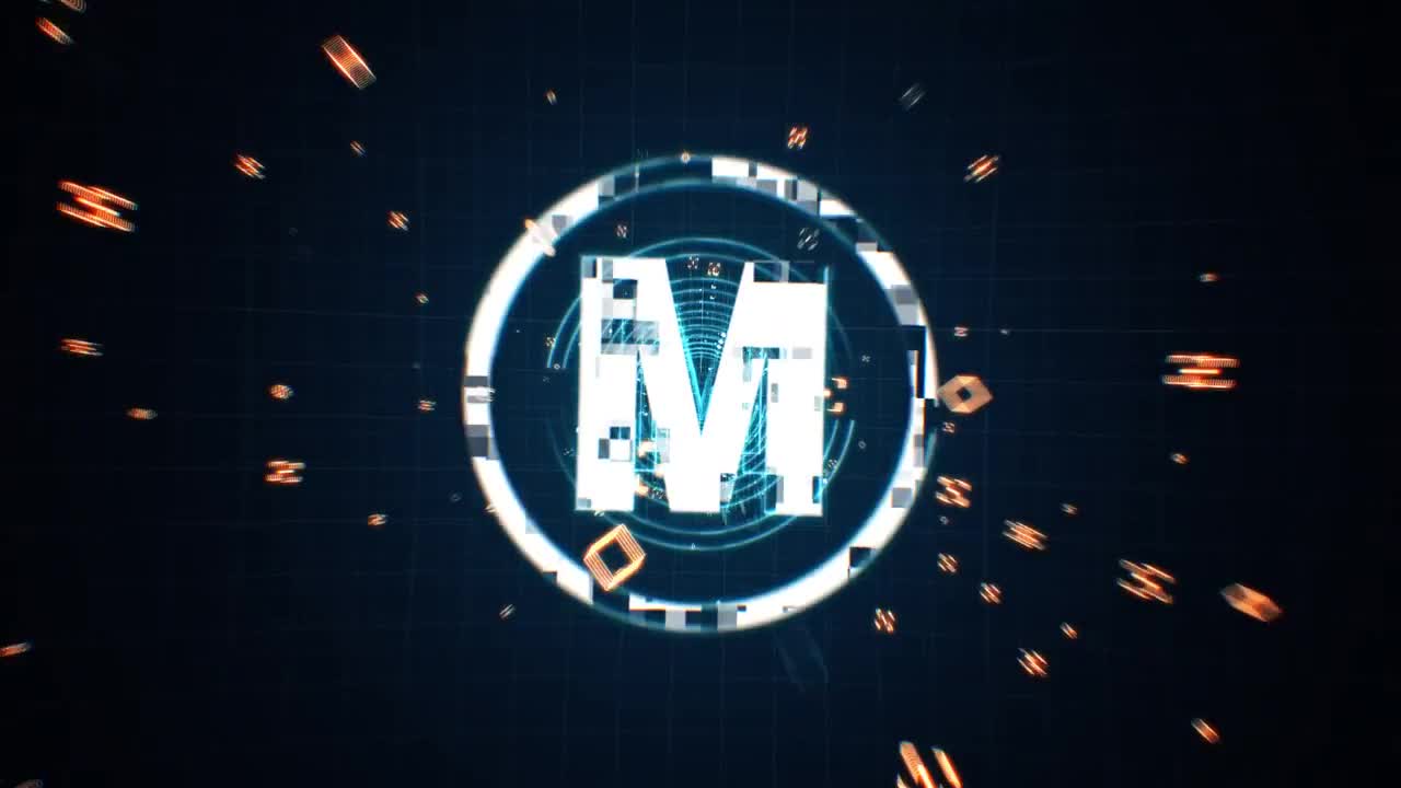 Tech Grid Logo - After Effects Templates | Motion Array