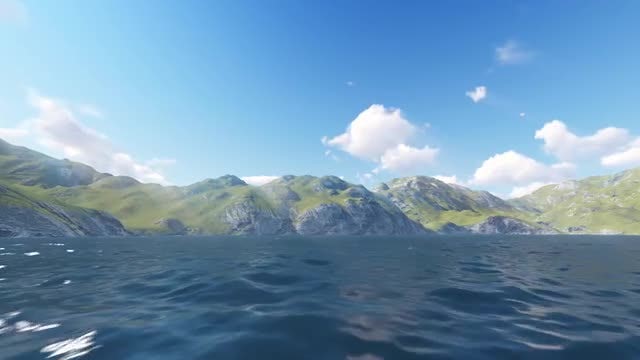 Ocean Flight: Stock Motion Graphics