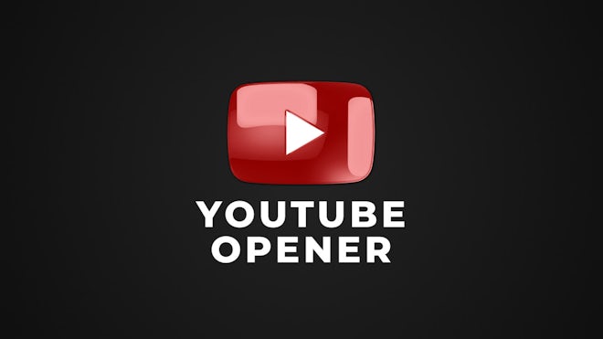 Youtube Opener Freebies template preview
