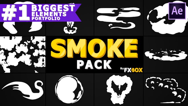 Dynamic Cartoon Smoke Freebies template preview