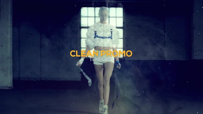 Promo Intro Motion Array template preview