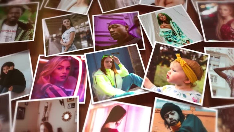 Summer Photo Wall: After Effects Templates