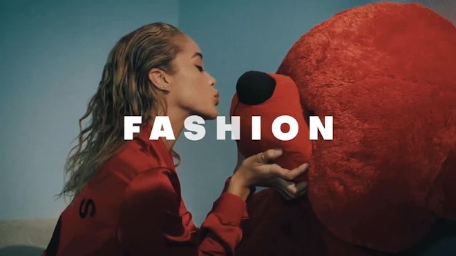 Bold Typo Opener Motion Array template preview