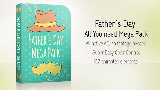 Download Father S Day Badges Lower Thirds After Effects Templates Motion Array