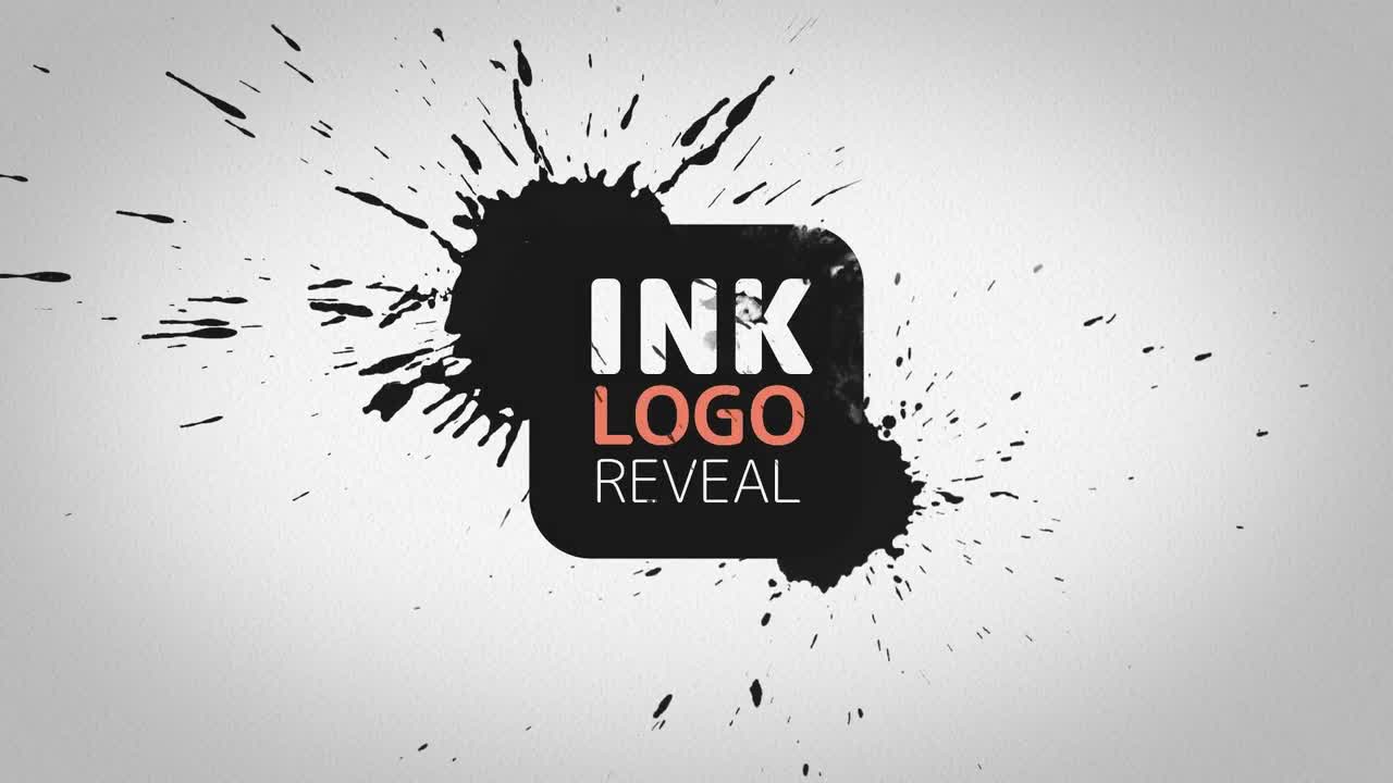 Ink Logo Reveal After Effects Templates Motion Array