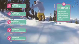Pop Up Text: After Effects Templates