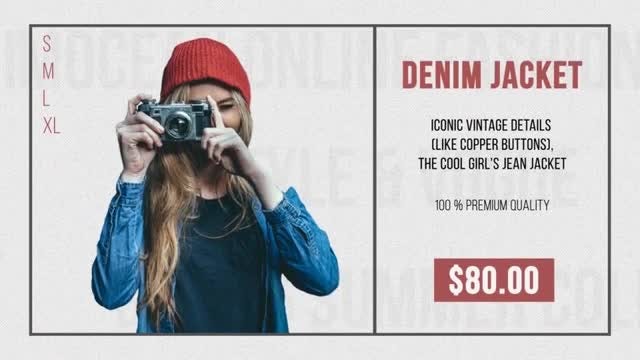 Fashion Market Promo: After Effects Templates