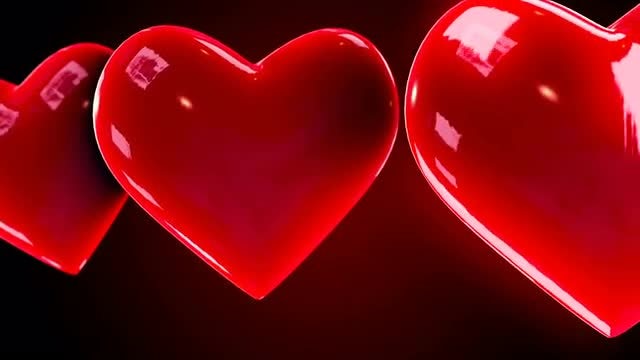 Looping Hearts: Stock Motion Graphics