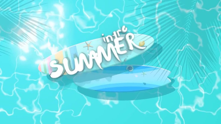 Summer Intro: After Effects Templates