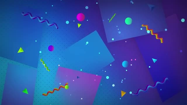 Party Shapes: Stock Motion Graphics