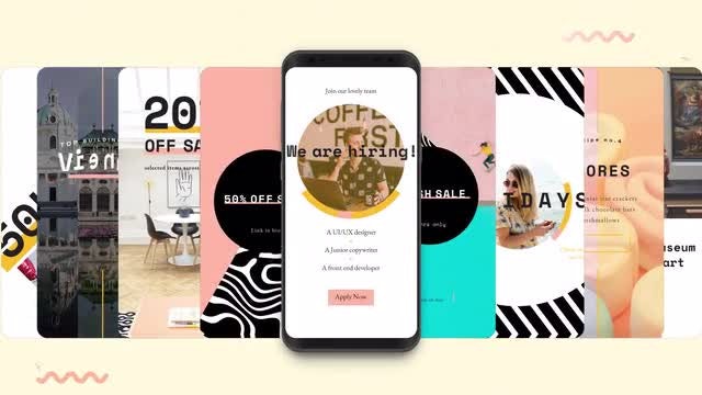 Instagram Stories: Showy Pack V1: After Effects Templates