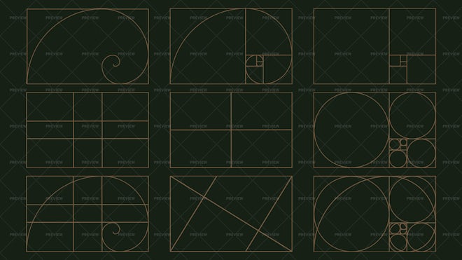 Golden Ratio Illustrations - Graphics | Motion Array