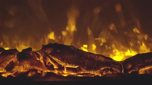Electric Fireplace: Stock Video
