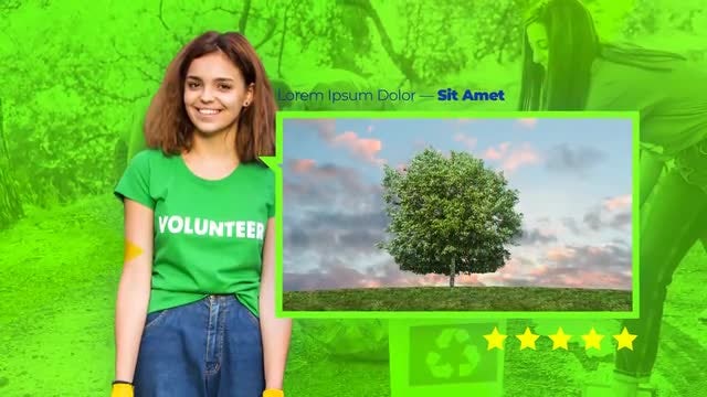 Eco - Ecology Presentation: After Effects Templates