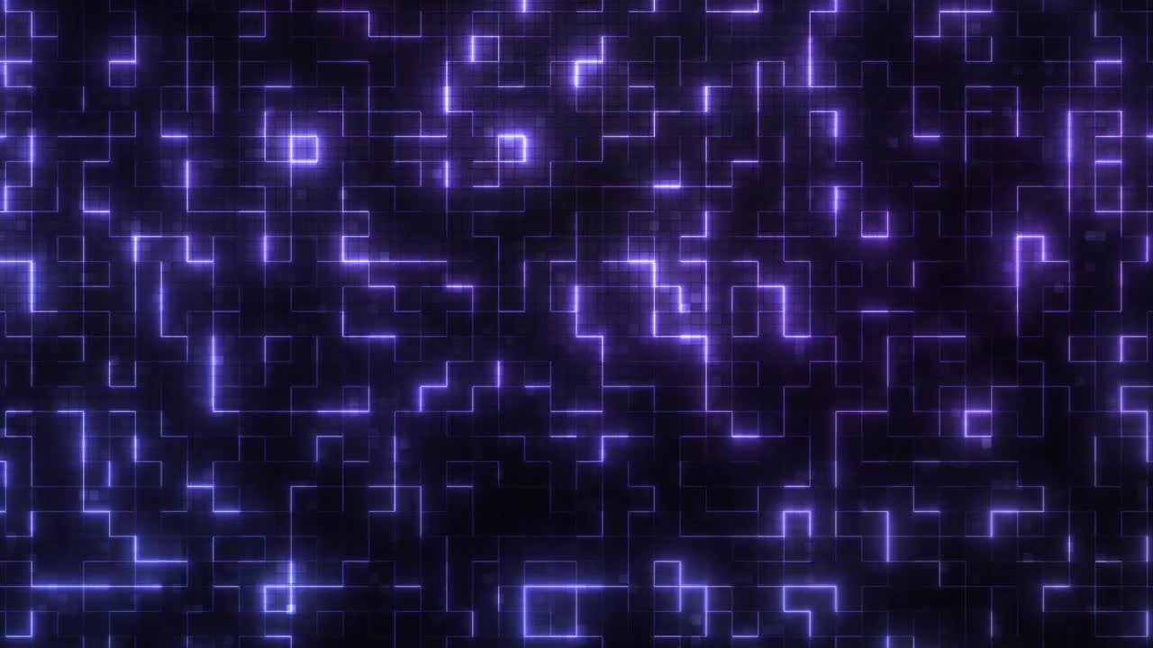 Glowing Maze Loop - Stock Motion Graphics | Motion Array