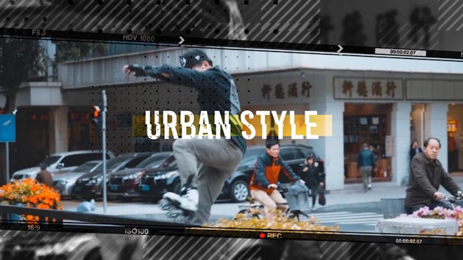 Hip-Hop Urban Opener Freebies template preview