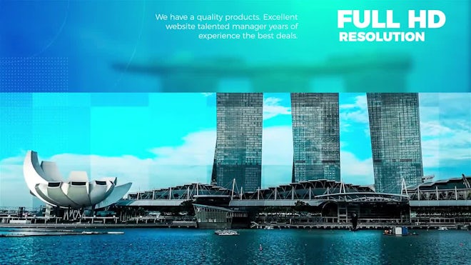 Bussines Slideshow Freebies template preview