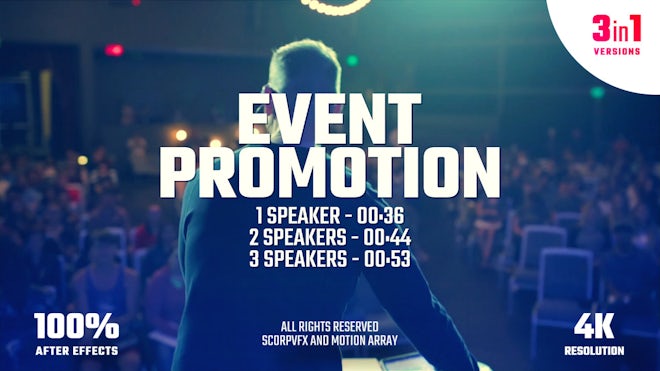 Event Promo Freebies template preview