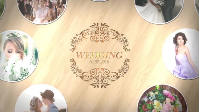 Wedding Photo Wall Freebies template preview