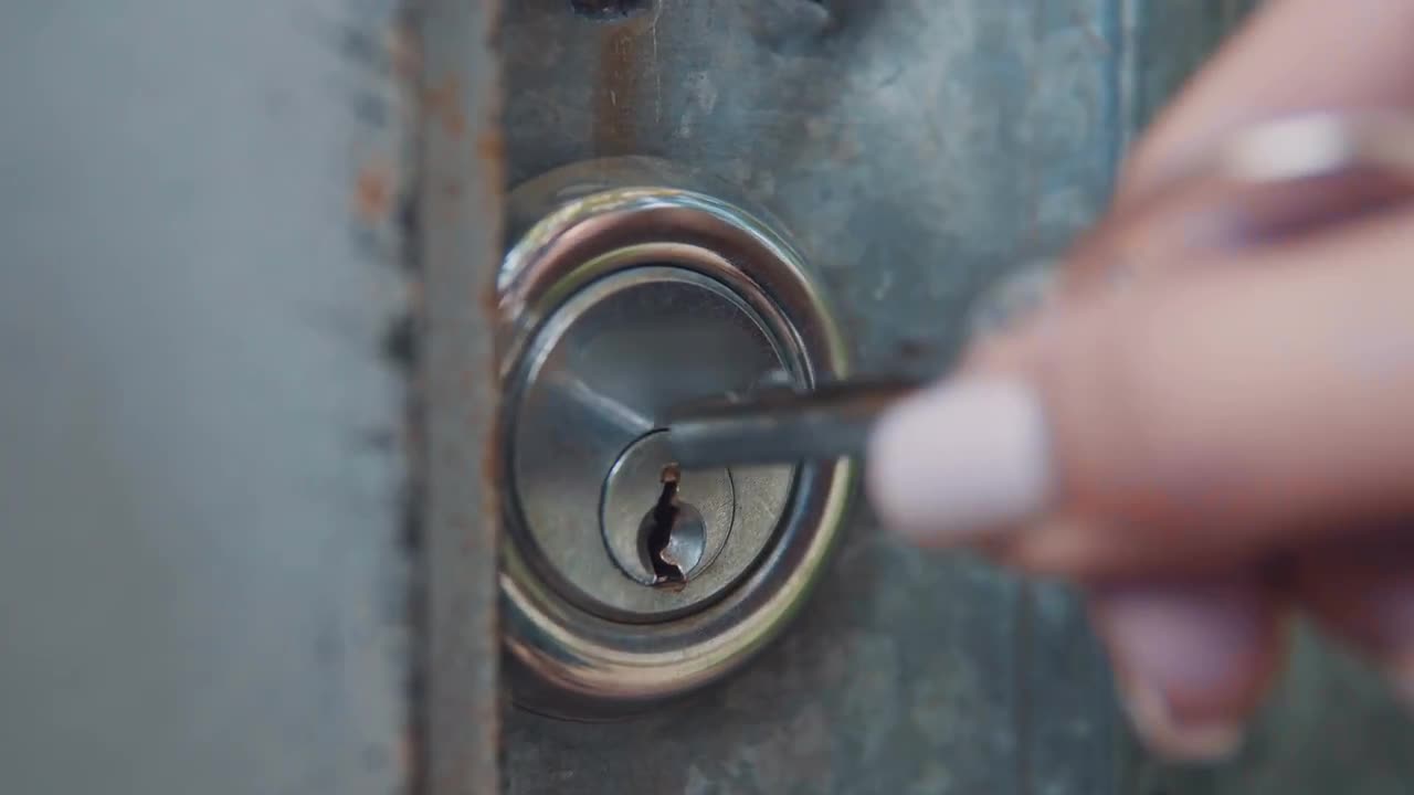 Opening Lock And Door Stock Video Motion Array