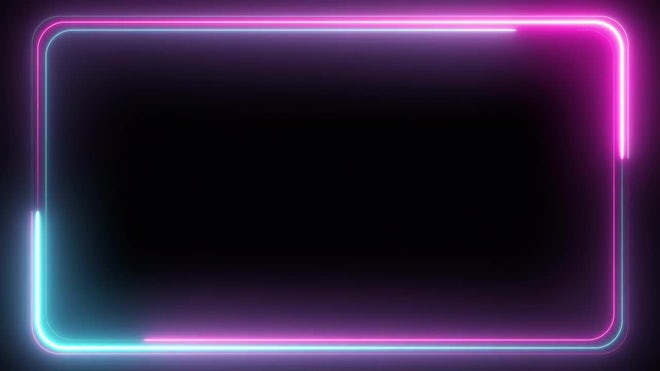 Neon Light Frame PNG Transparent Images Free Download, 45% OFF