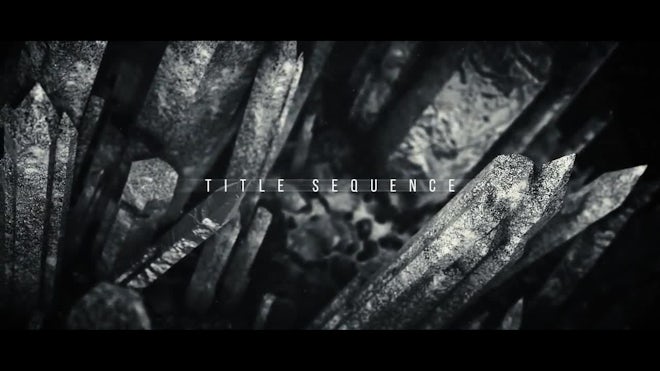 Dark Title Sequence Freebies template preview