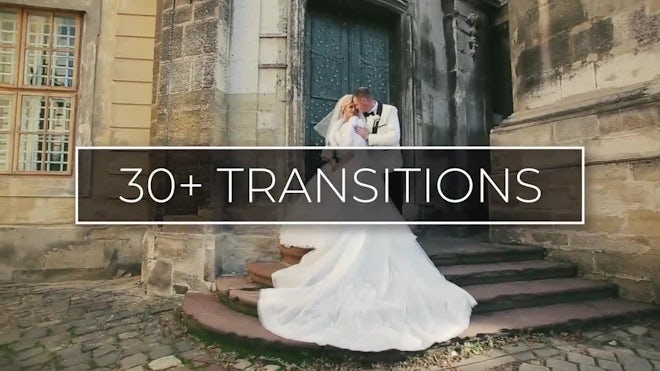 Transitions Freebies template preview