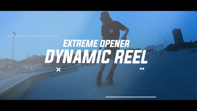 Energy Extreme Promo Freebies template preview