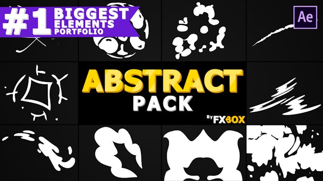Abstract Shapes Pack Freebies template preview