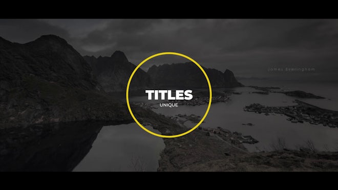 Titles Freebies template preview